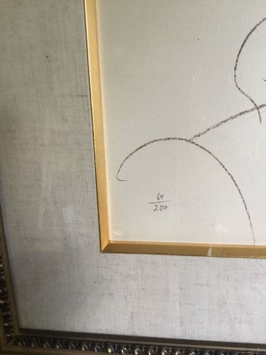 絵画アンリマティスリトグラフ