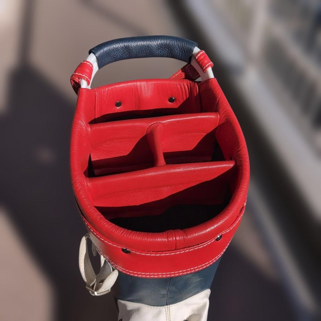 マーク専用 サンマウンテンの本革キャディバッグ