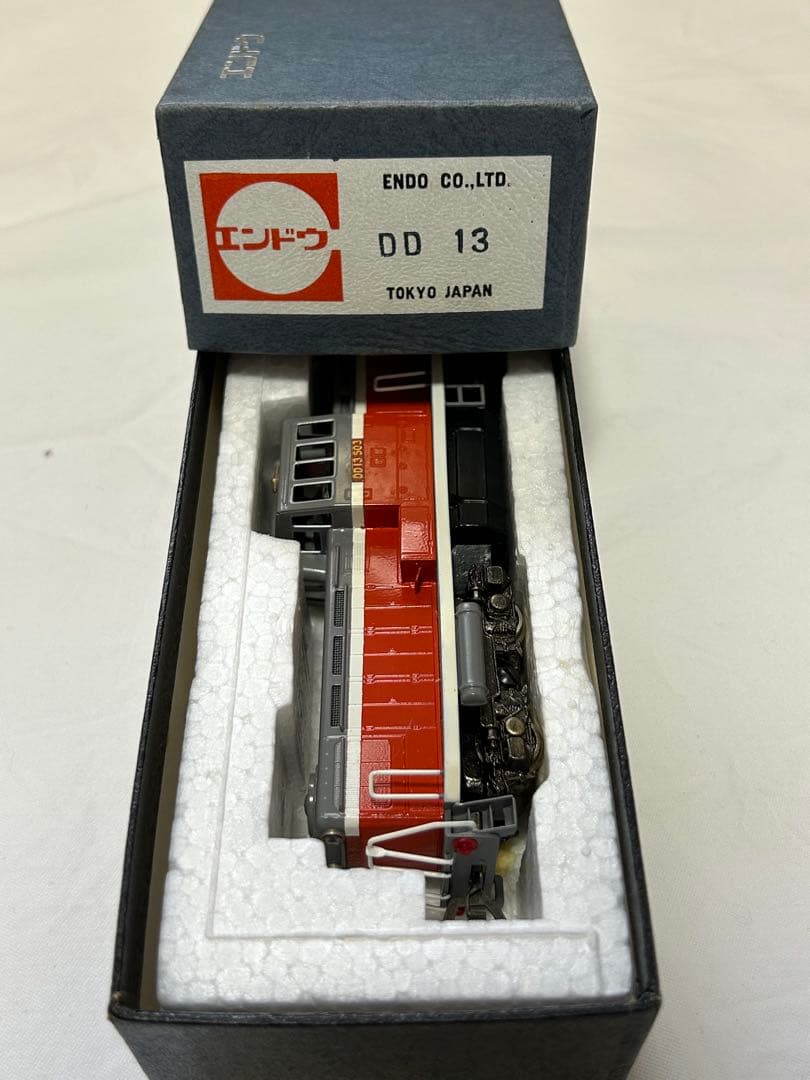 エンドウ DD 13 HOゲージ 鉄道模型　美品
