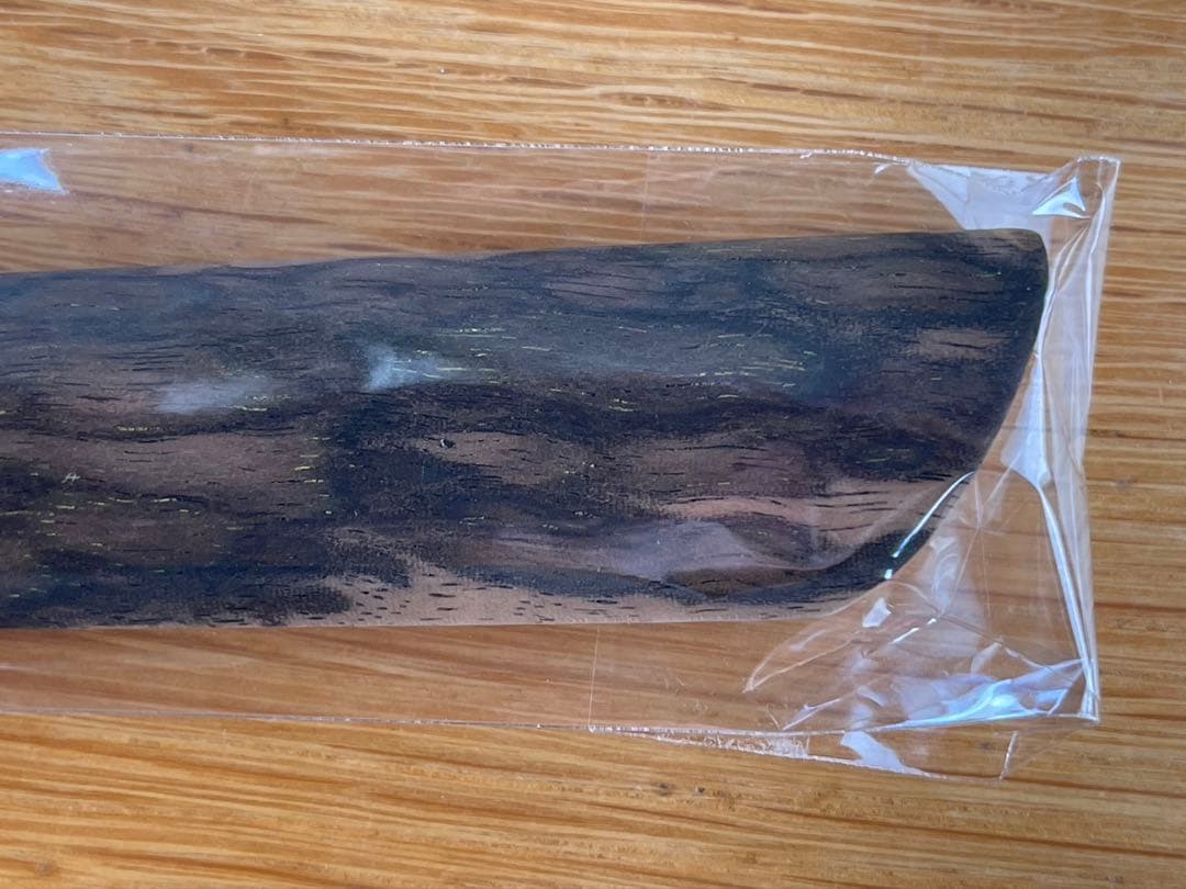 工房楔 黒柿孔雀杢 カッター 新品未使用、未開封