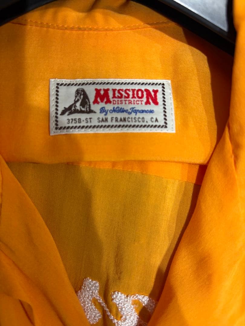 ネイティブジャパニーズ　 MISSION DISTRICT ボーリングシャツ
