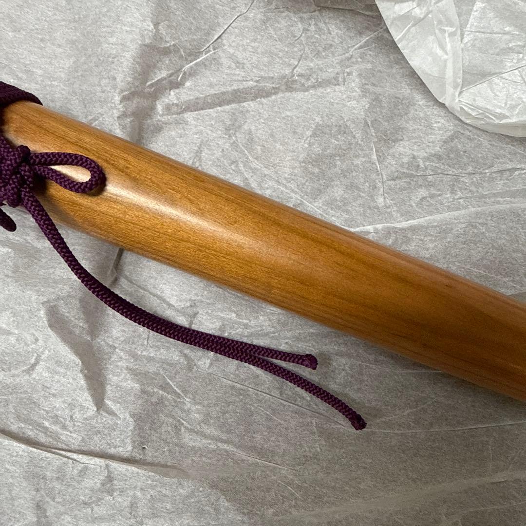 高麗笛筒 桜材(白木)