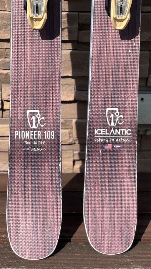 Icelantic Pioneer 109 スキー板 ビンディングセット