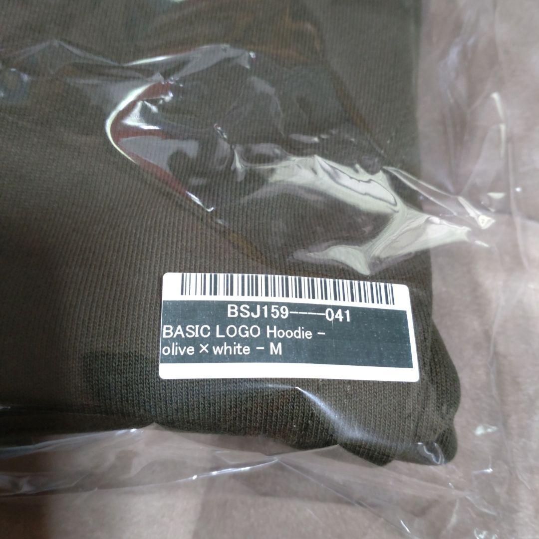 高橋藍グッズ パーカー 新色olive×white Mサイズ　RANロゴ