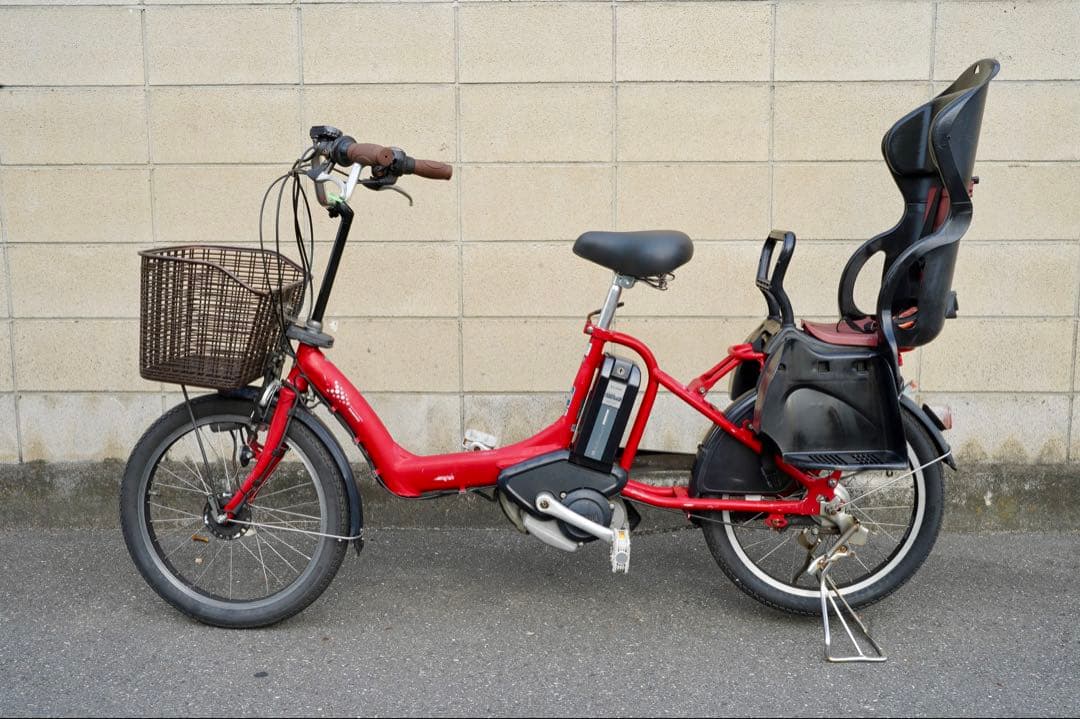 電動自転車 ブリヂストン 20インチ 子供乗せ 中古 080702