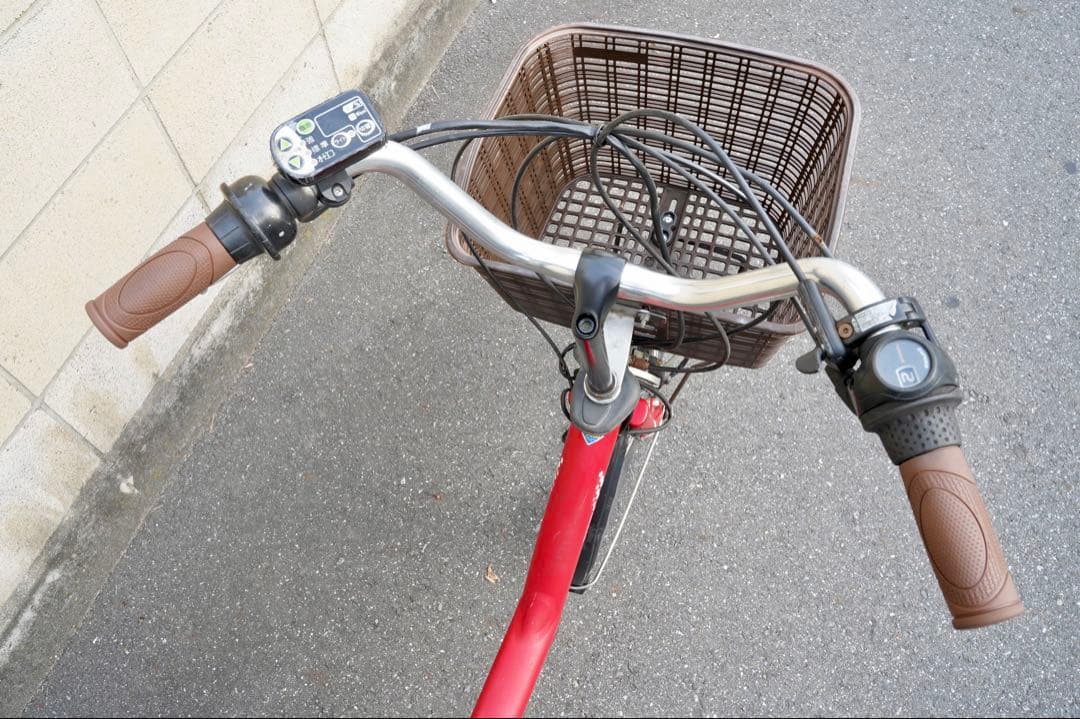 電動自転車 ブリヂストン 20インチ 子供乗せ 中古 080702