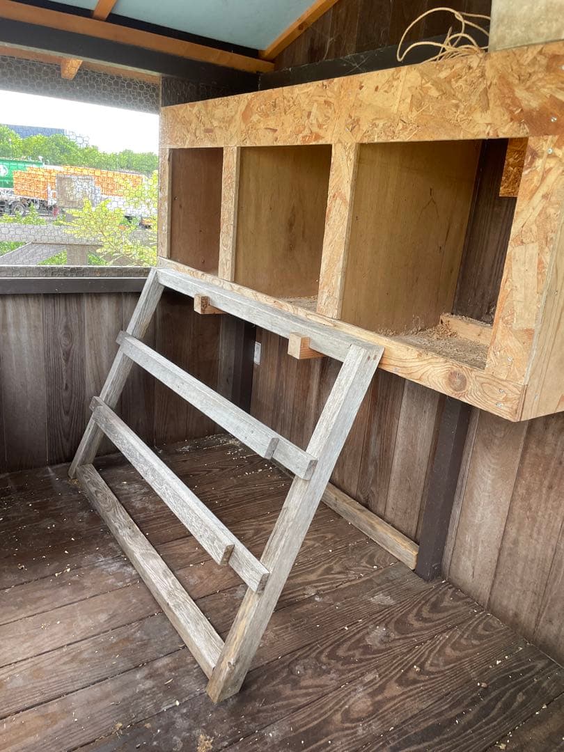 鶏小屋　木製犬小屋 中型犬用