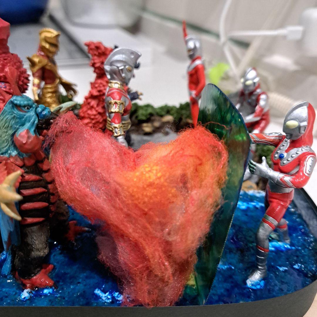 ジオラマ ウルトラ6兄弟