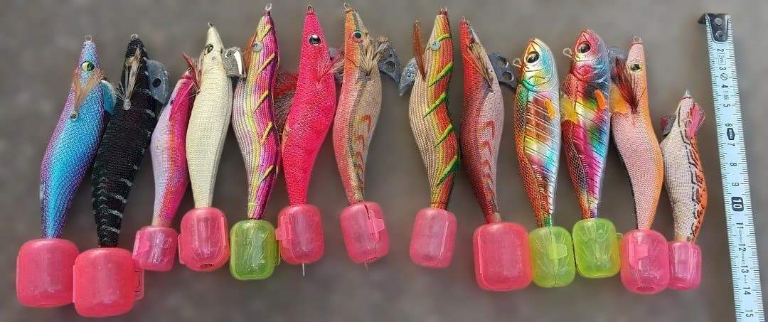 中古エギ ６５個くらい まとめ売り　おまけつき