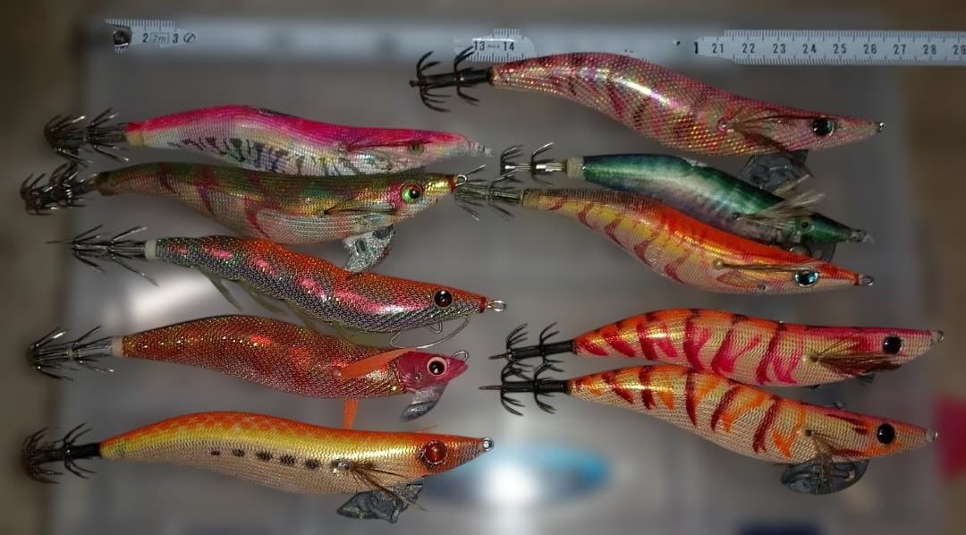 中古エギ ６５個くらい まとめ売り　おまけつき