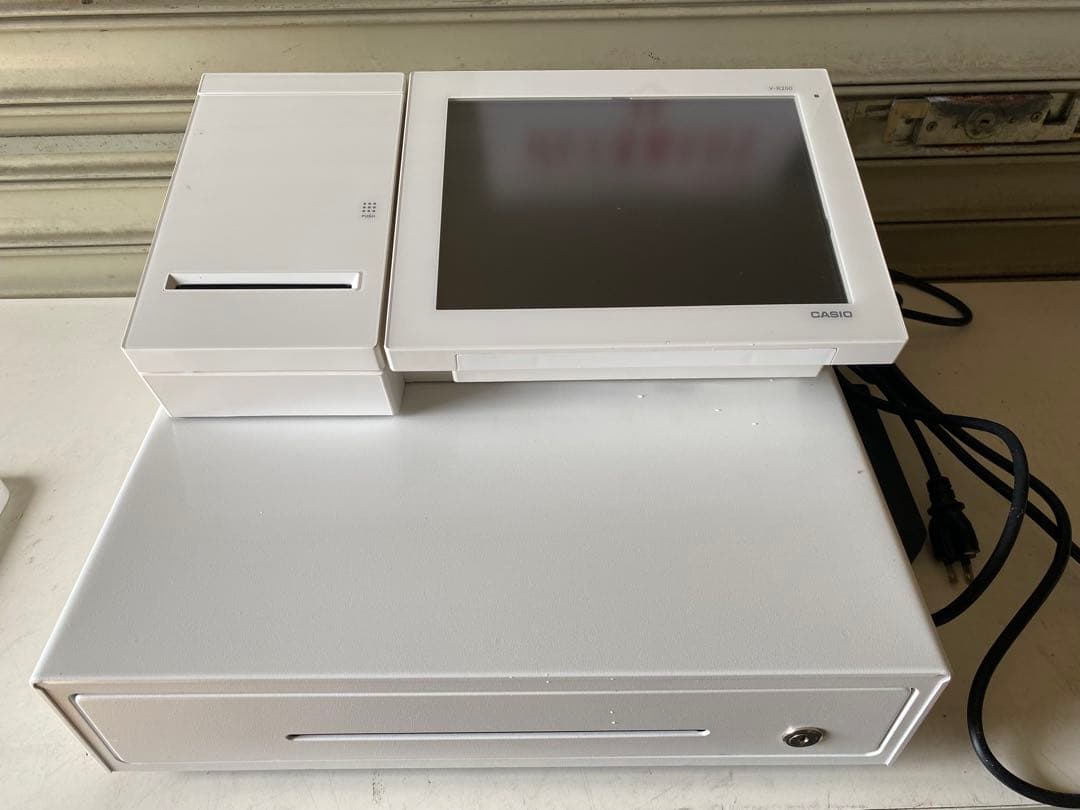 【り】CASIO ＶーＲ２００レジスター新品