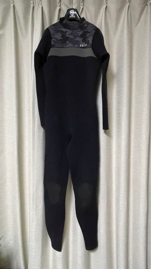 HOLLY フルスーツ 迷彩柄 ブラック