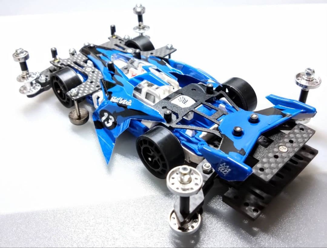 ミニ四駆 完成品 アバンテ MK3 アズール MSフレキ