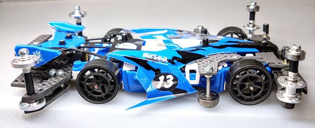 ミニ四駆 完成品 アバンテ MK3 アズール MSフレキ