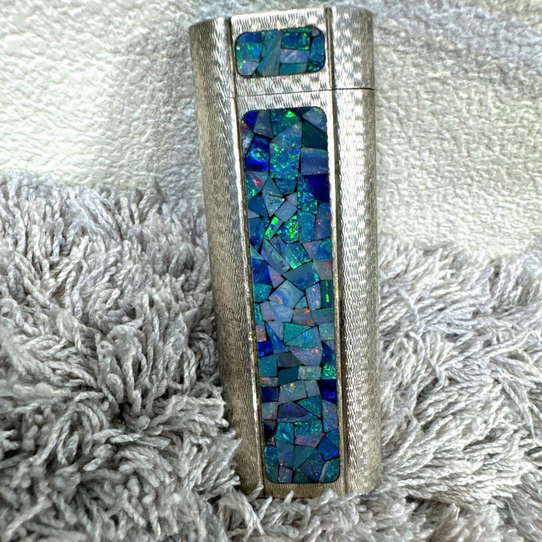 Cartier カルティエ モザイク ストーン ステンドグラス ガスライター