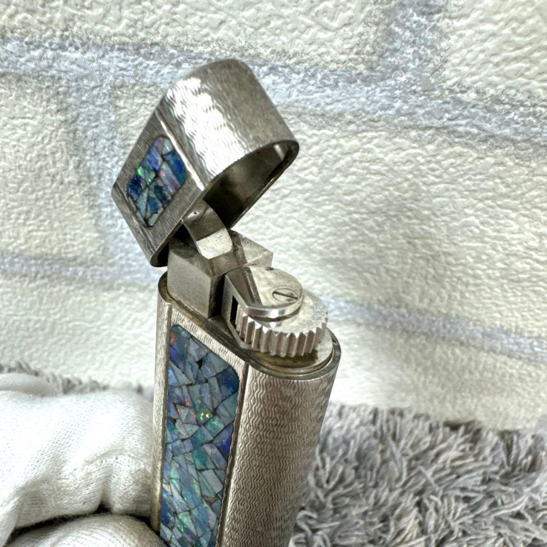 Cartier カルティエ モザイク ストーン ステンドグラス ガスライター