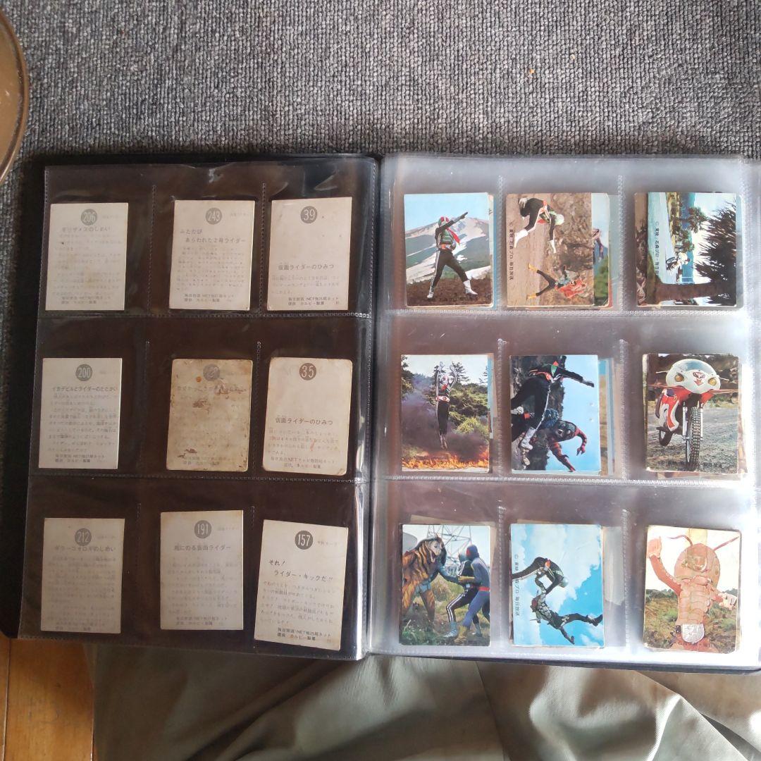 【断捨離】【レア】【昭和】【当時物】カルビー、旧仮面ライダーカード 146枚販売