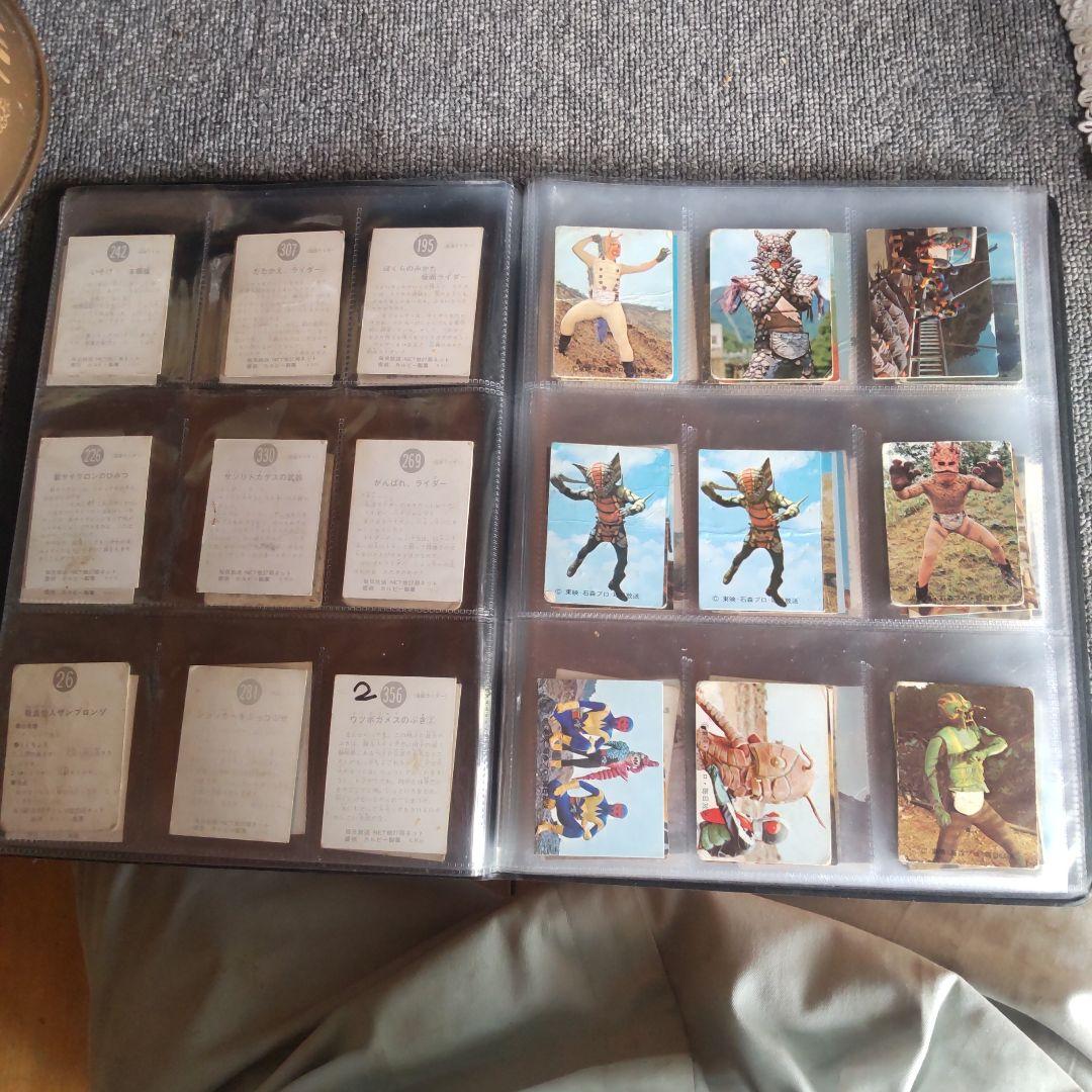 【断捨離】【レア】【昭和】【当時物】カルビー、旧仮面ライダーカード 146枚販売