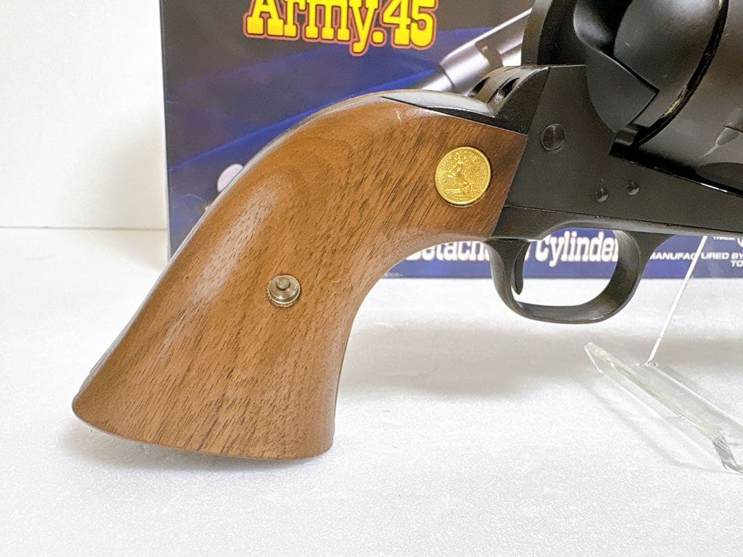 【美品】COLT SAA .45 5-1/2inch 木製グリップ モデルガン