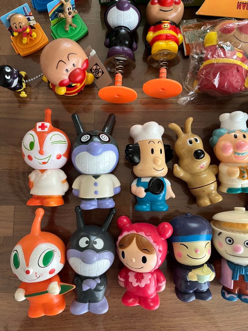 値下げ　超レア　アンパンマン 人形　フィギュアセット　昭和レトロ　やなせたかし