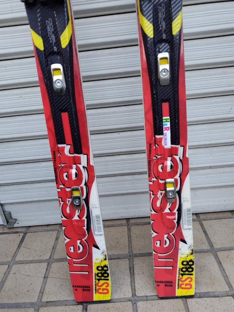 ATOMIC Redster GS 188cm/スキー板/ビンディング付き！