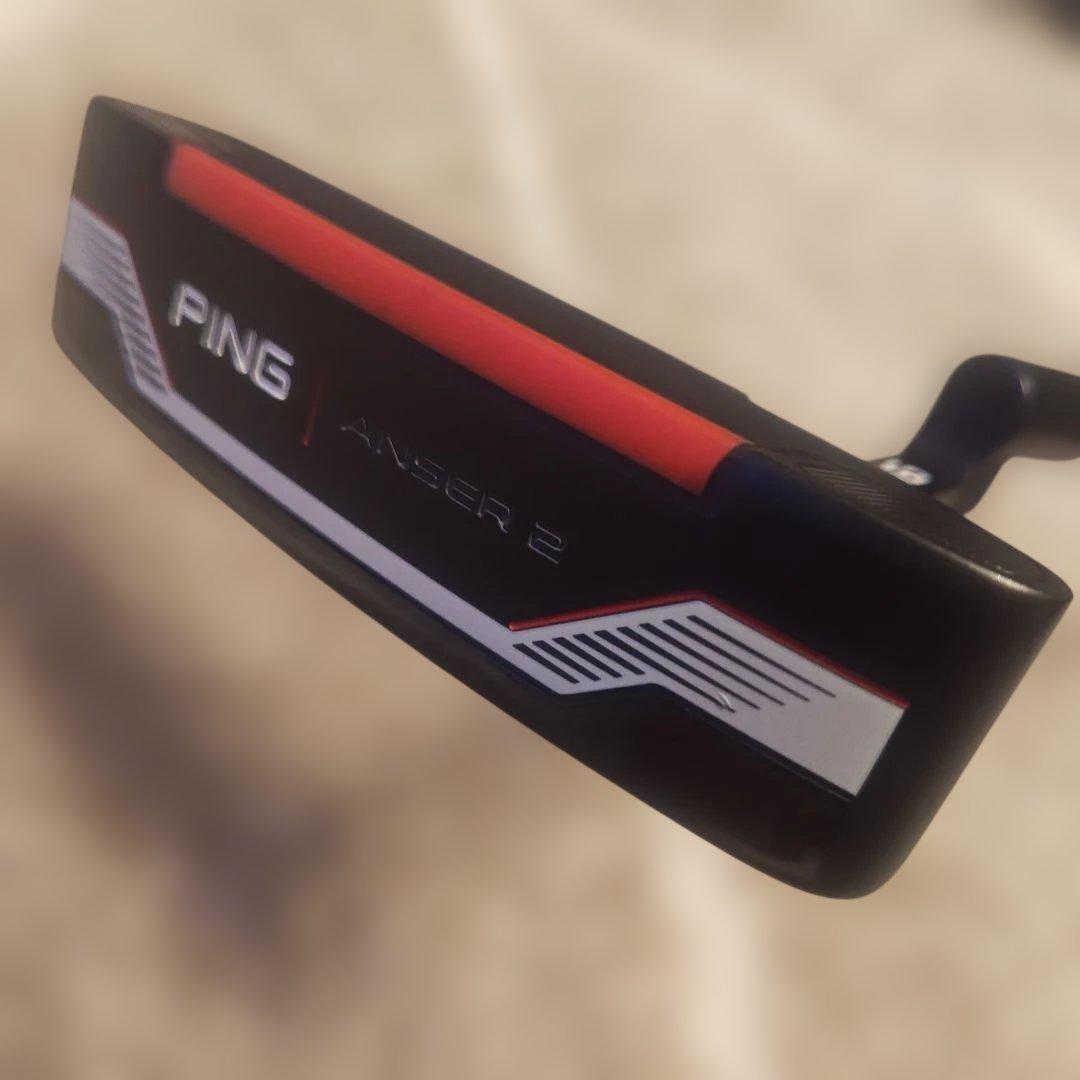 PING Anser 2 パター ブラック/レッド