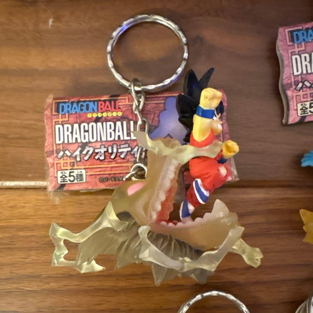 全8種【タグ付き】 ドラゴンボール ハイクオリティキーホルダー 6種類まとめ売り