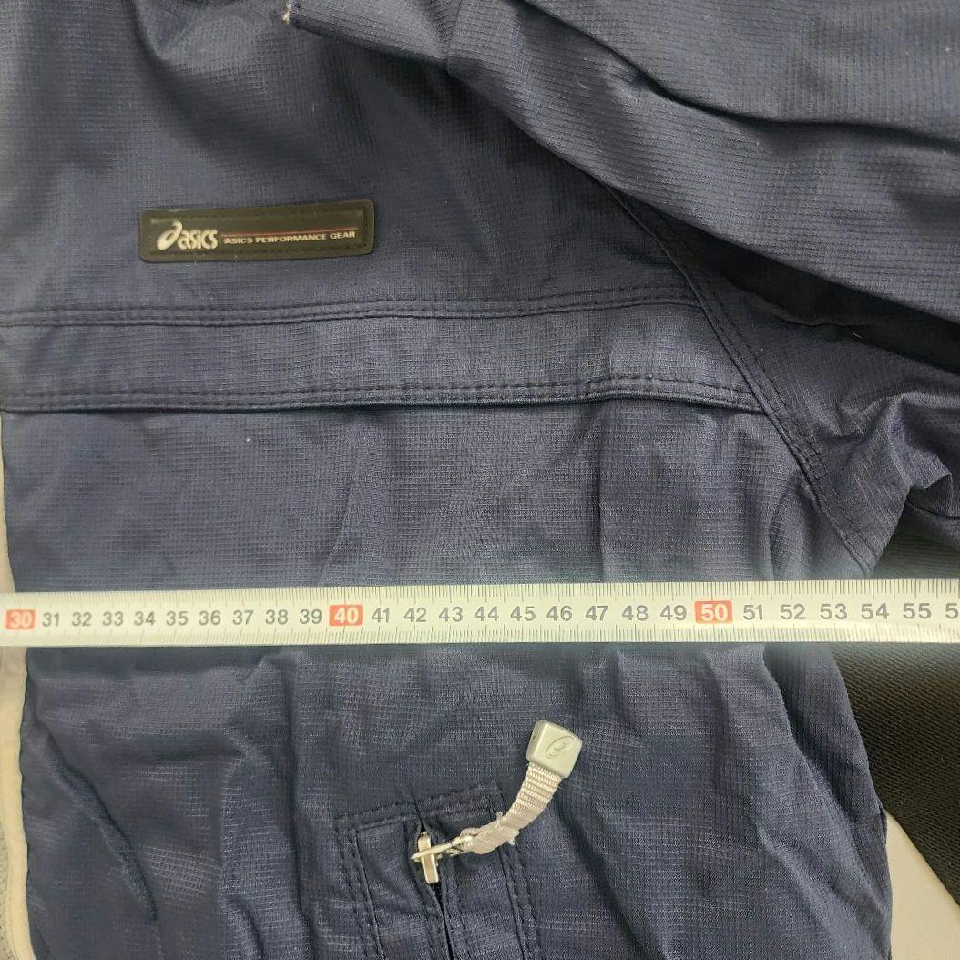 ASICS アシックス スキーウェア 上下セット ネイビー×グレー 雪山 防寒