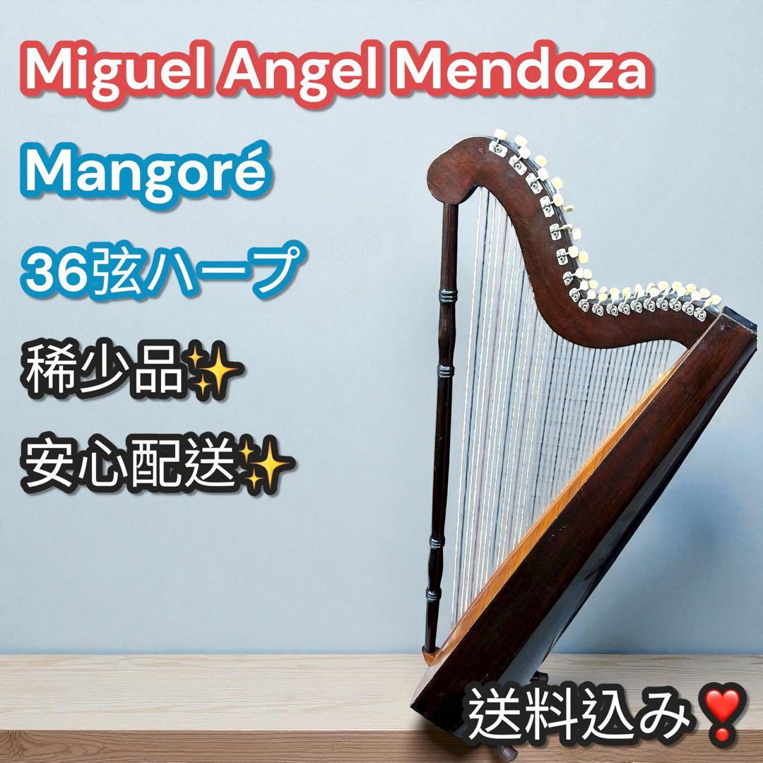 稀少品✨送料込み❣️パラグアイハープ Mangoré 36弦 本格手工民族楽器
