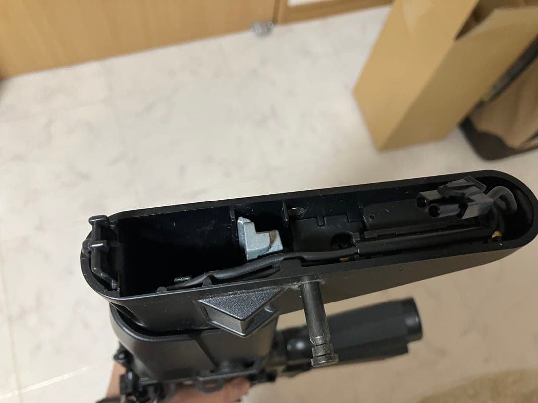 東京マルイ次世代電動ガン スカー(SCAR-L)ブラック ジャンク・中古品セット