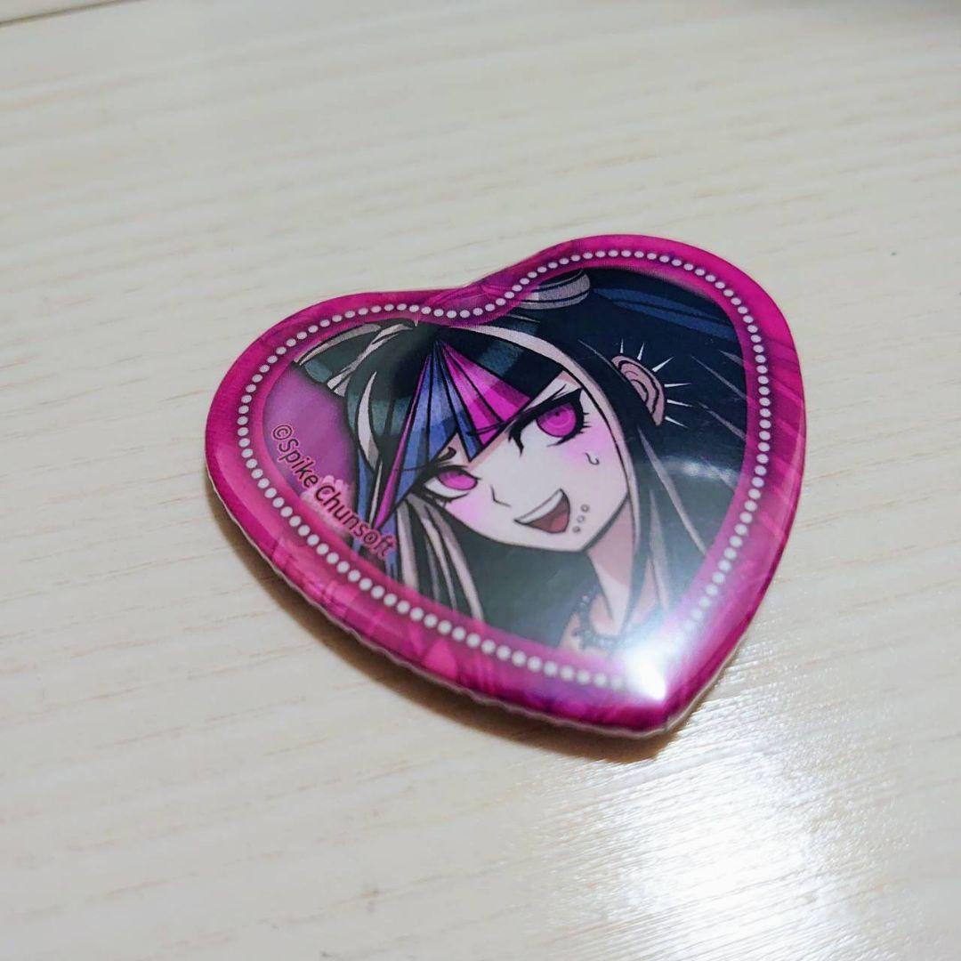 澪田唯吹 ダンガンロンパ ナンジャタウン 8周年 テレ顔 ハート 缶バッジ