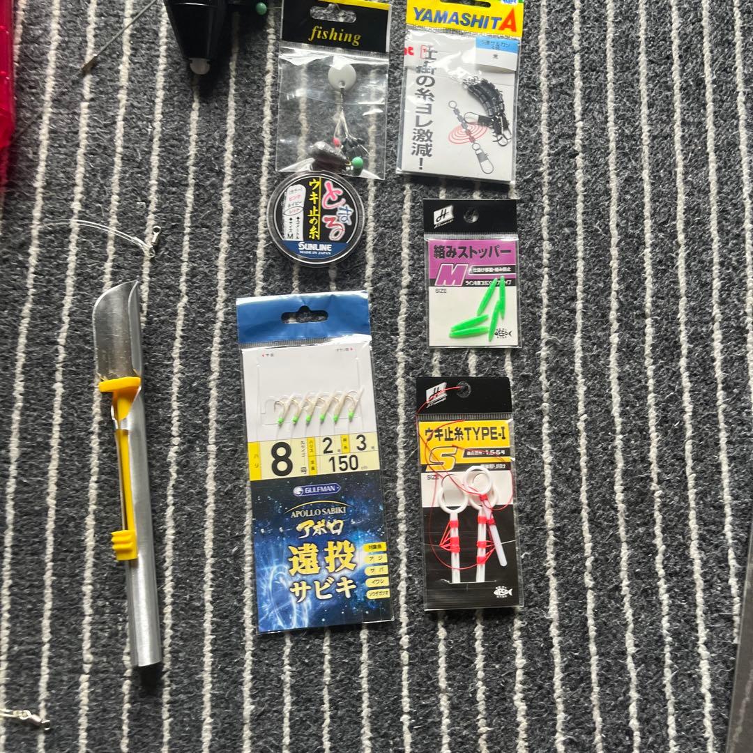 遠投投げ浮セット ダイワCROSSCAST 4000 他ロッド釣り具一式