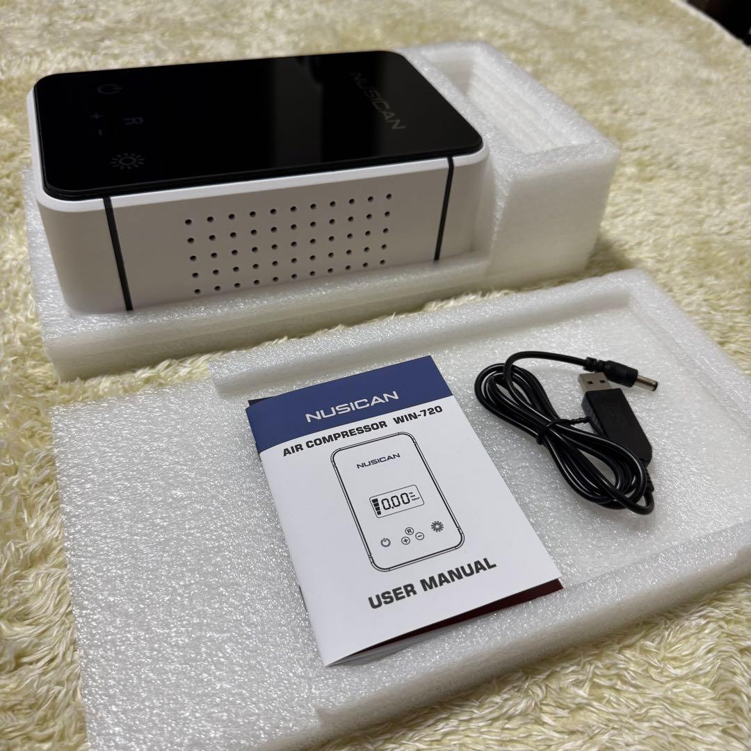 NUSICAN WIRELESS CAR AIR コンプレッサー　WIN-720