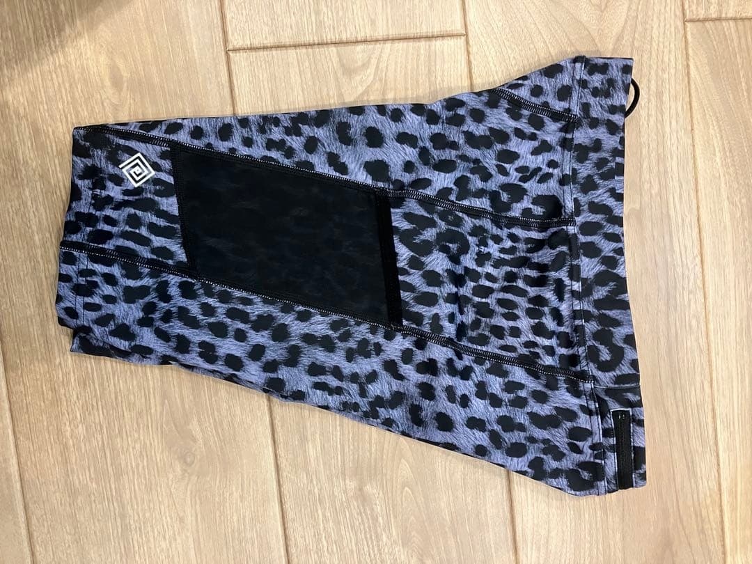 ELDORESO エルドレッソ ハーフ ショート タイツ ヒョウ柄　Mサイズ