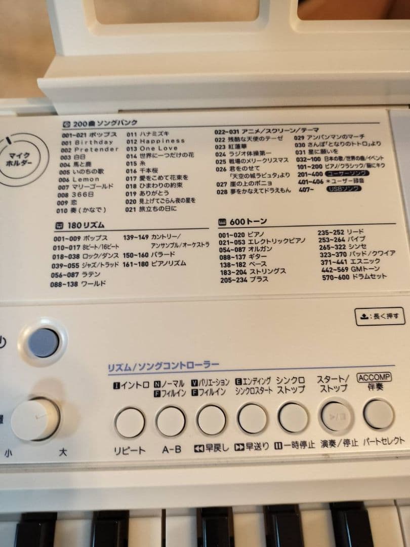 CASIO カシオ キーボード LK-515
