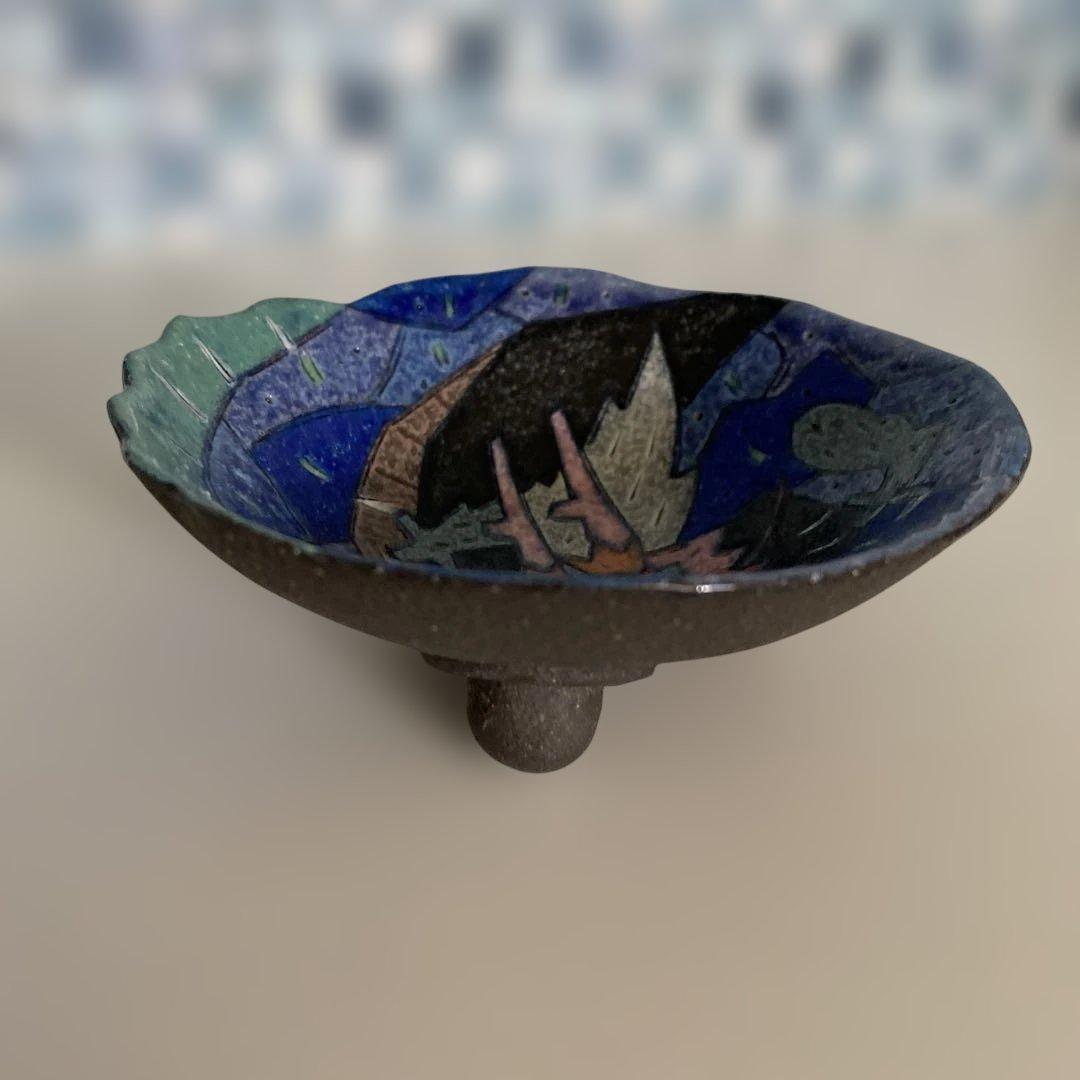 志村 観行＊海座工房＊ドラゴン 飾り皿・豆皿