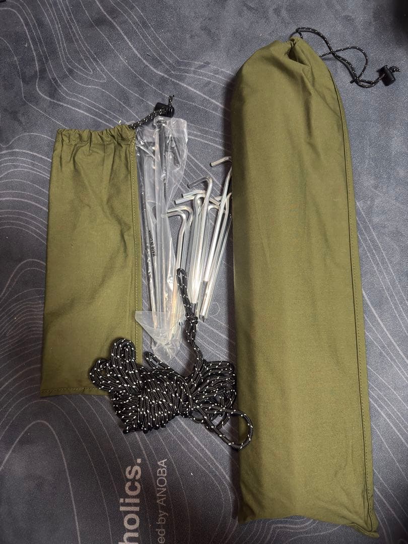 TOKYO CRAFTS ダイヤフォートTC カーキ　ソロテント