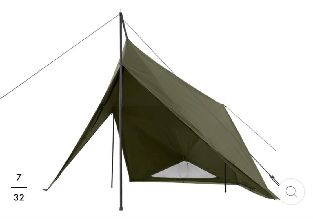 TOKYO CRAFTS ダイヤフォートTC カーキ　ソロテント