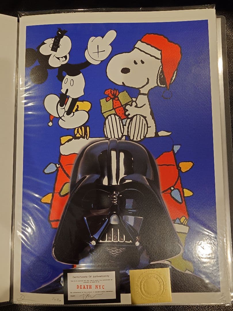 DEATH NYC ポップアート ダースベーダー　7枚セット