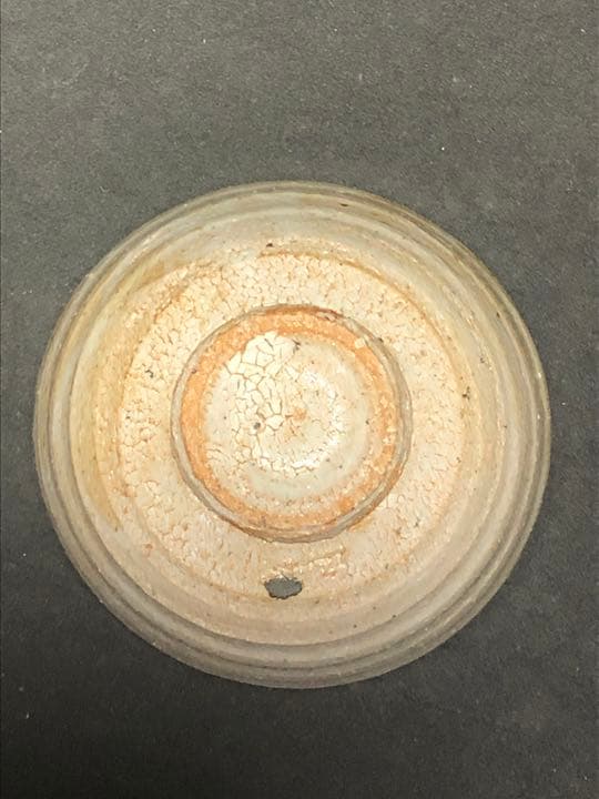 【茶道具】唐津井戸茶碗 曹源窯坂本喜昭作 梅花皮 唐津焼 抹茶碗 茶碗A311