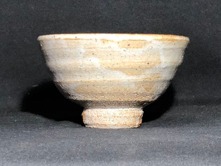 【茶道具】唐津井戸茶碗 曹源窯坂本喜昭作 梅花皮 唐津焼 抹茶碗 茶碗A311