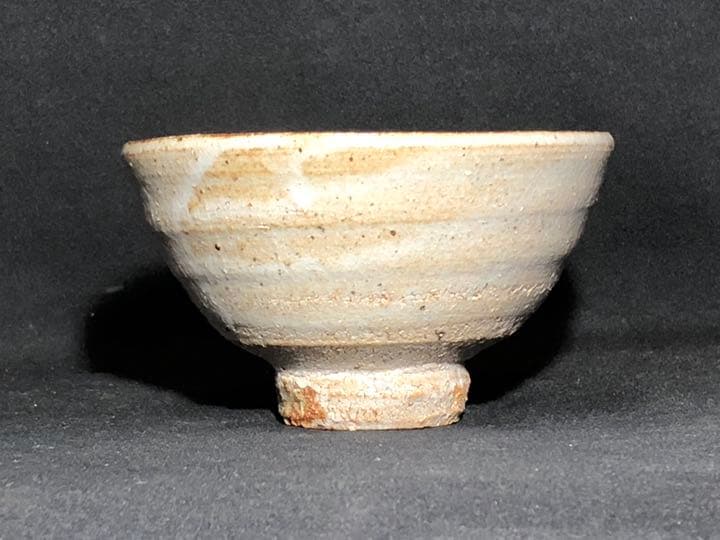 【茶道具】唐津井戸茶碗 曹源窯坂本喜昭作 梅花皮 唐津焼 抹茶碗 茶碗A311