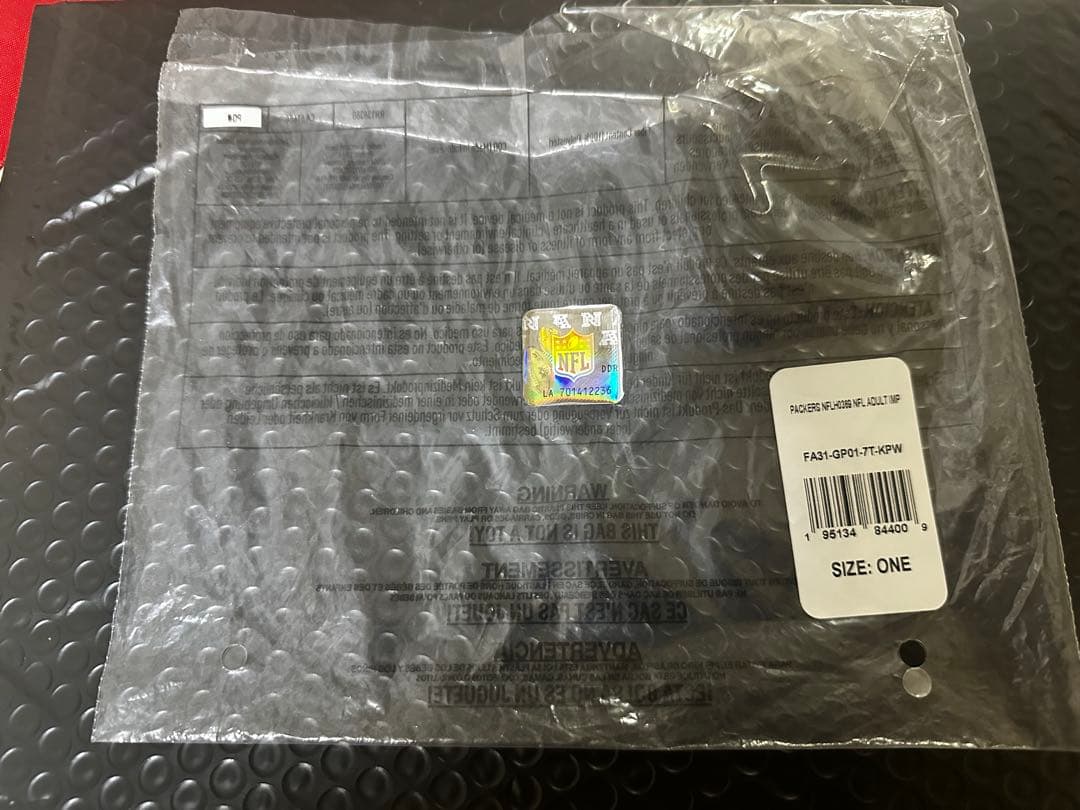 NFL公式 グリーンベイ・パッカーズ マスク NFL 4枚セット☆バラ売りも⭕️