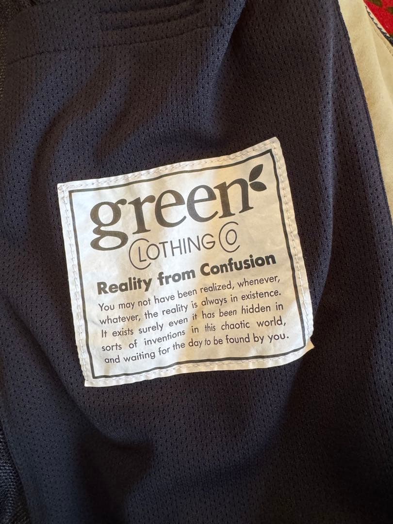 グリーンクロージング　GREENCLOTHING セットアップ Lサイズ