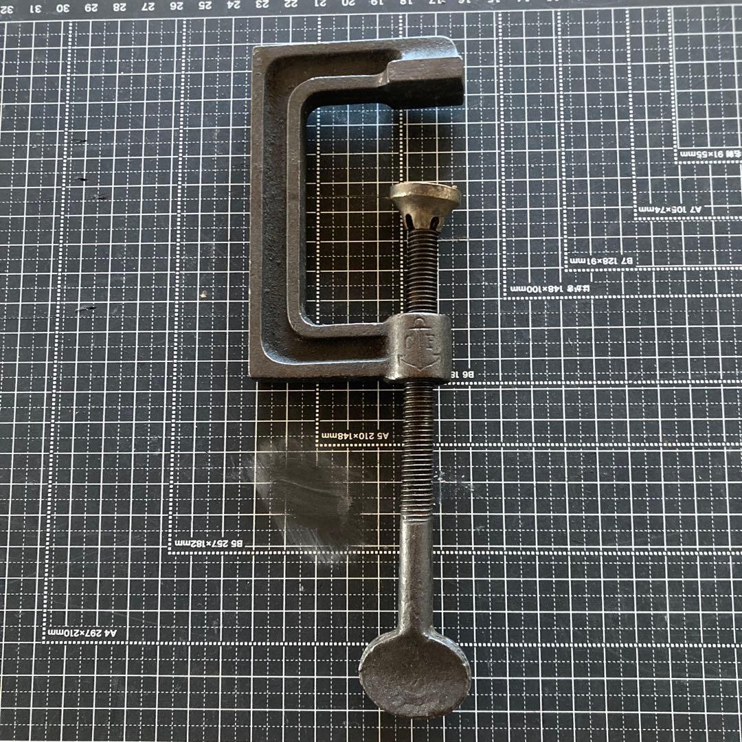 フランス製インダストリアルクランプビンテージ　作業用1940年代　アトリエ