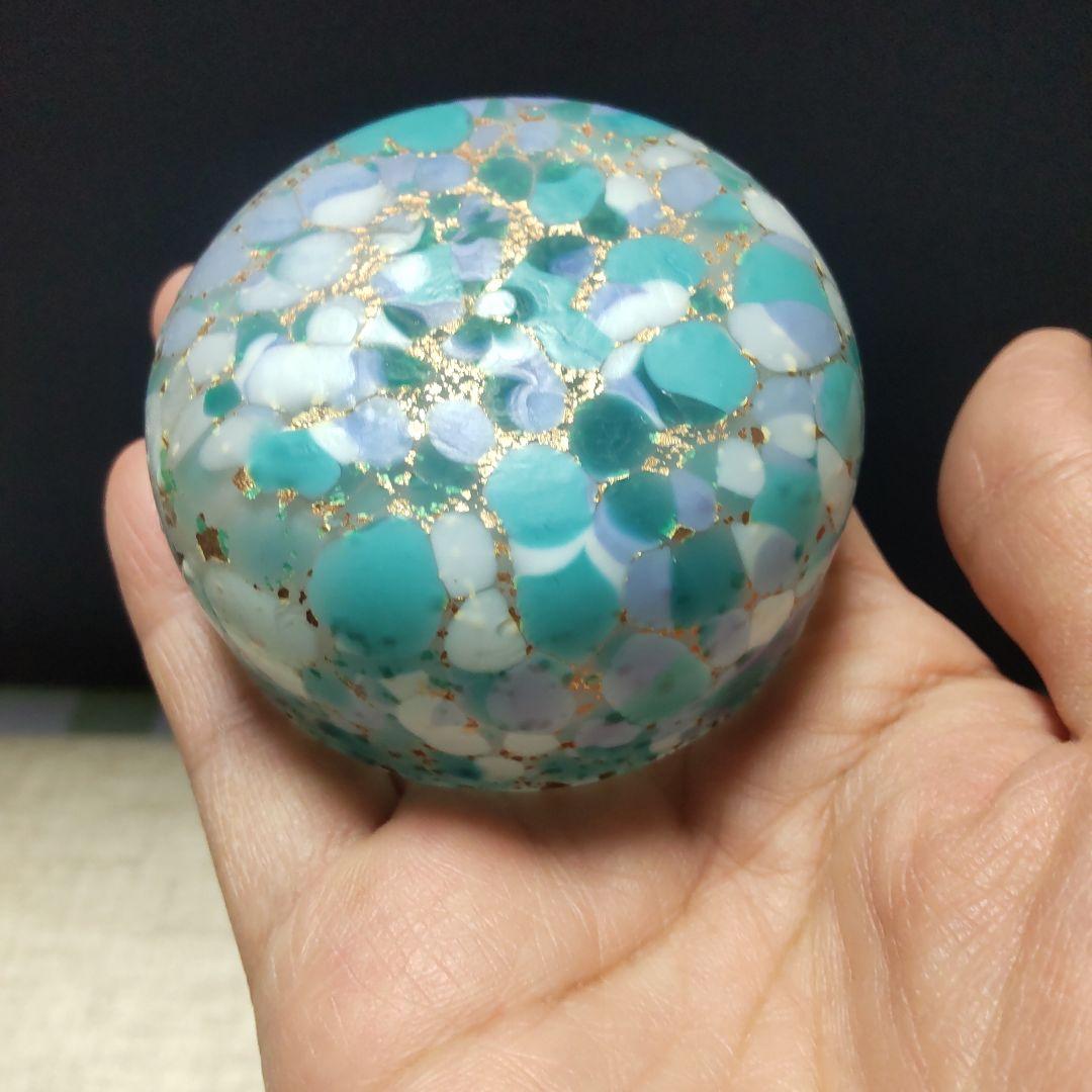 茶道具　津軽びいどろ　なつめ