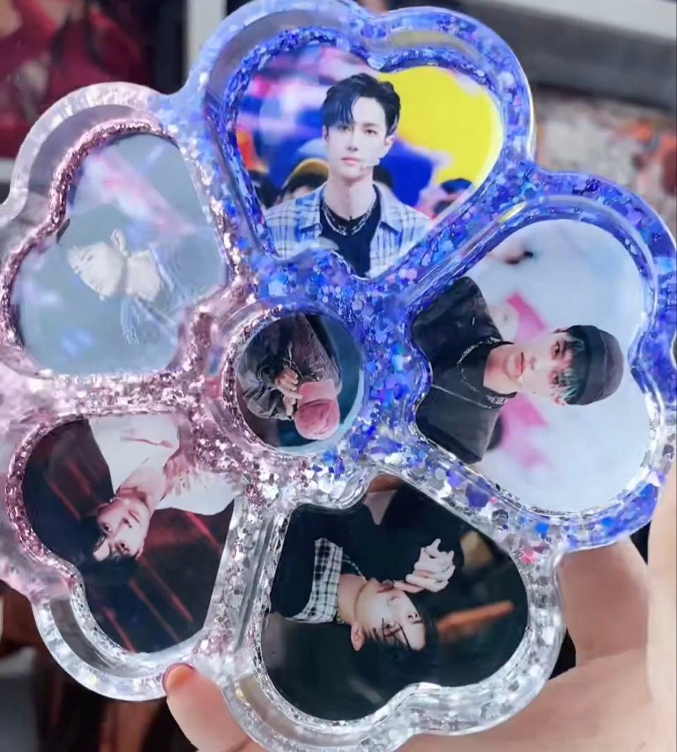 王一博 新作 花形のプレート置物 9点セット❣️確認用❣️1215