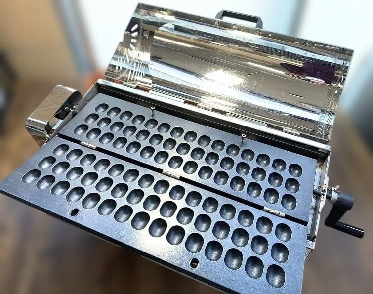 美品 2025年製 業務用ベビーカステラ機 NP-363-1 俵型 45穴 LP