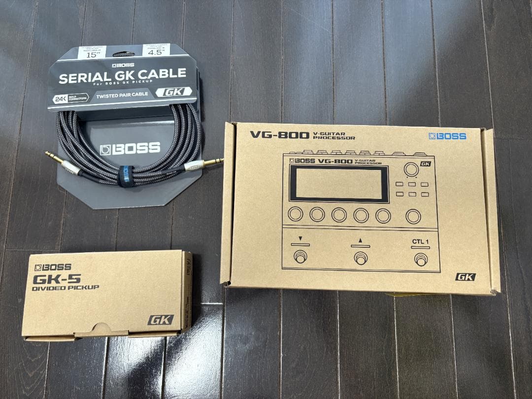 【セット】BOSS VG-800・GK-5・ケーブル