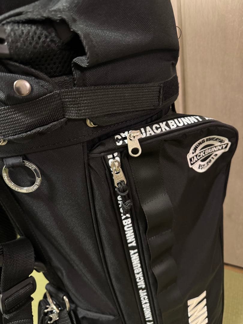 JACKBUNNY ブラック キャディバッグ